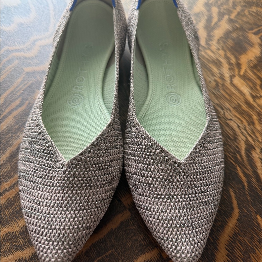 Rothy's Metallic Points size 9